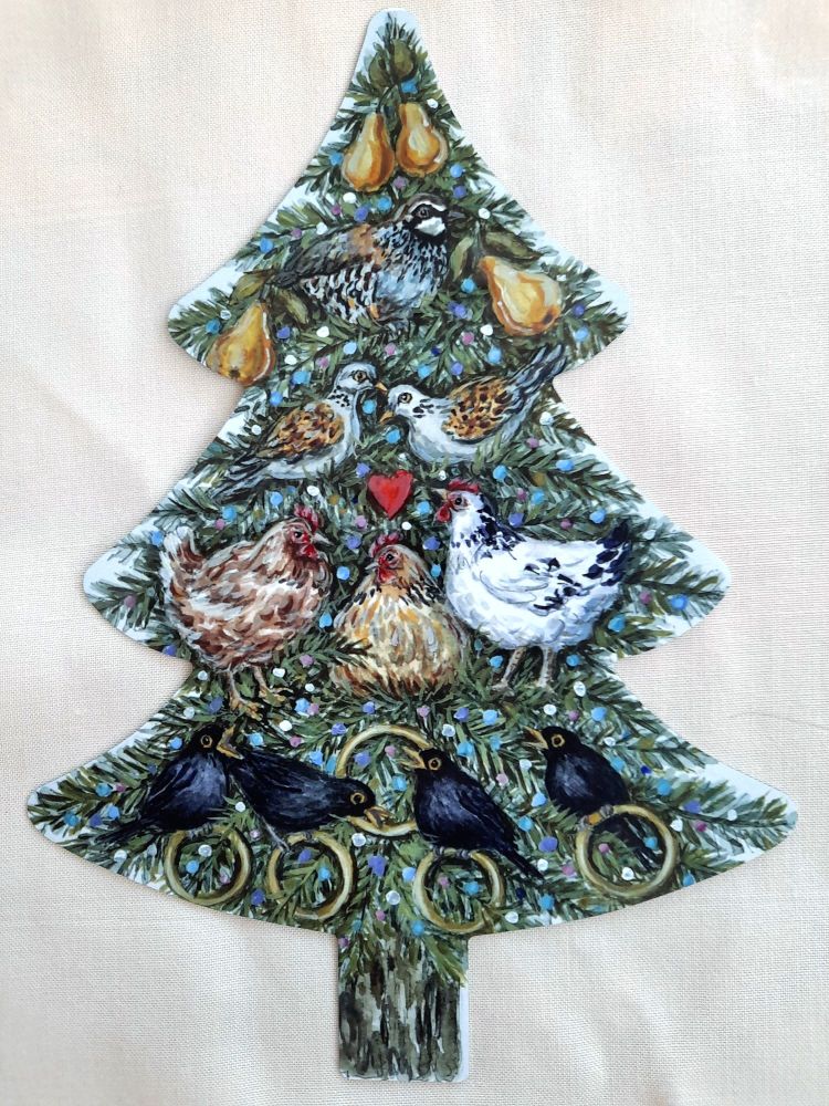 X Tree - Partridge in a Christmas Tree