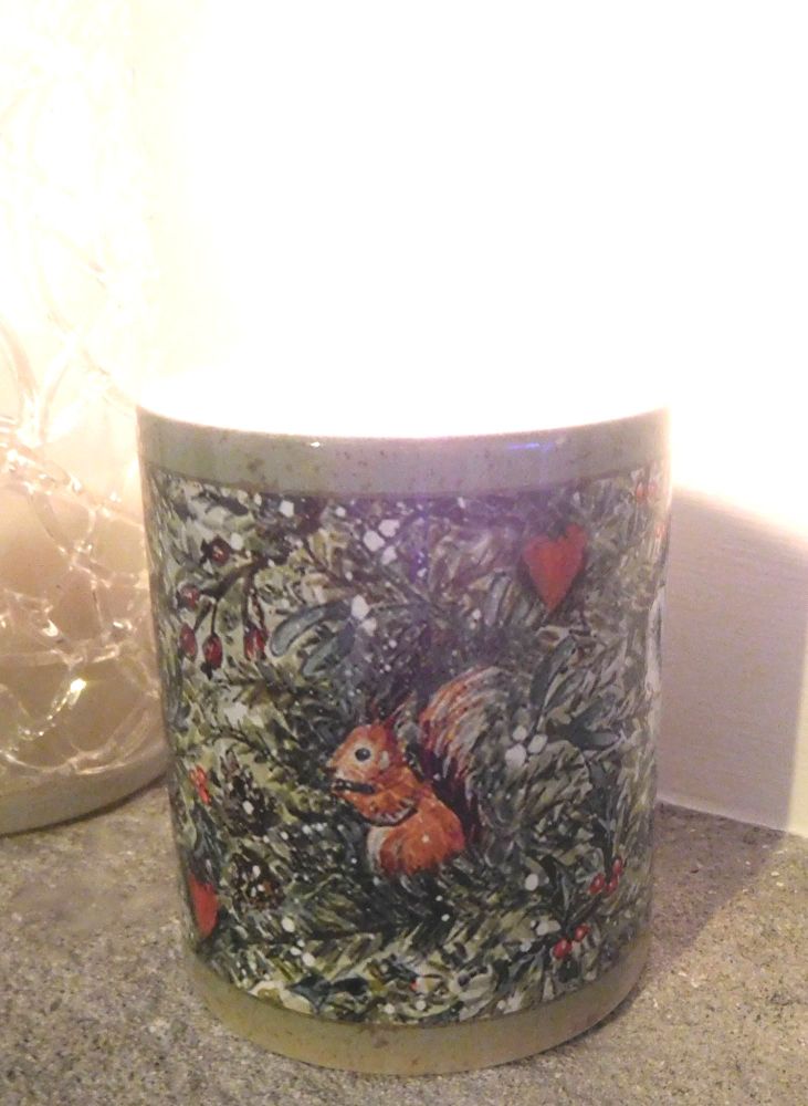 Candle Pot - Christmas Forest