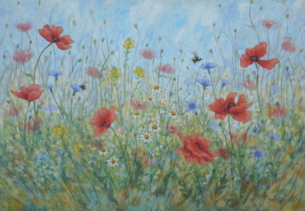Original Painting - Poppies