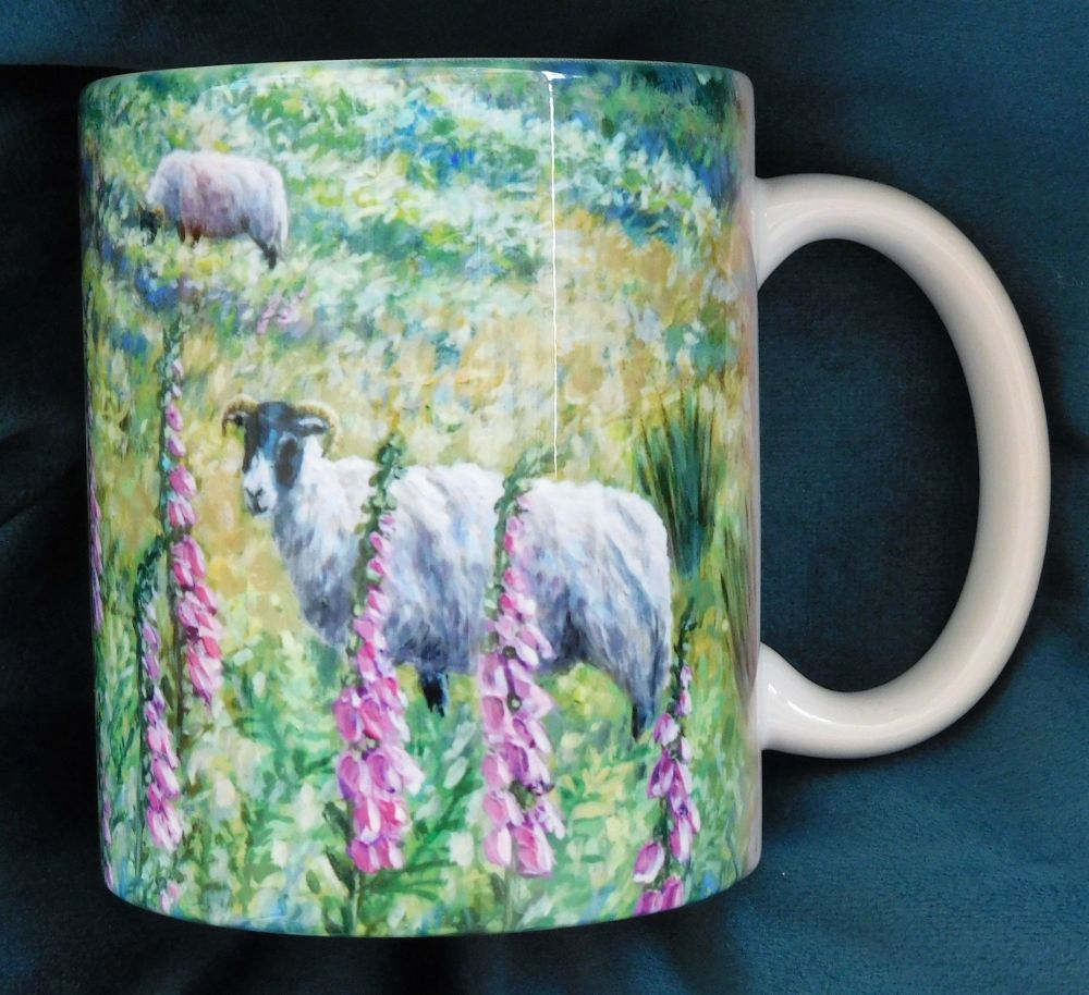 Mug or Coaster- Pastures Pink