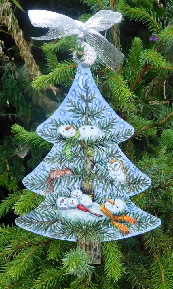 X Tree - Sleeping Snowmen