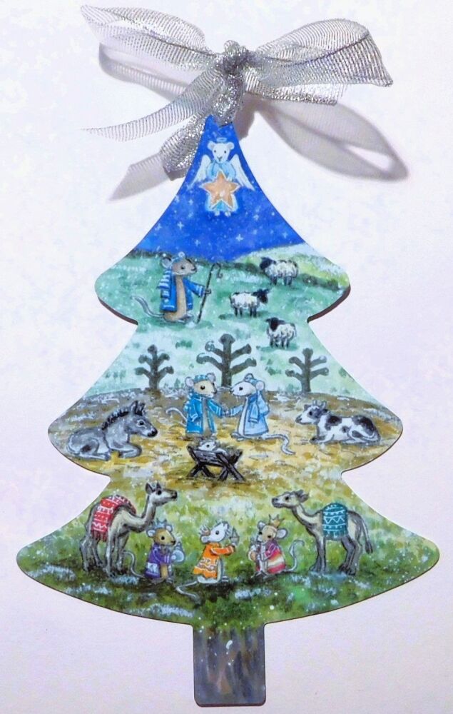 X Tree - Mice in a manger