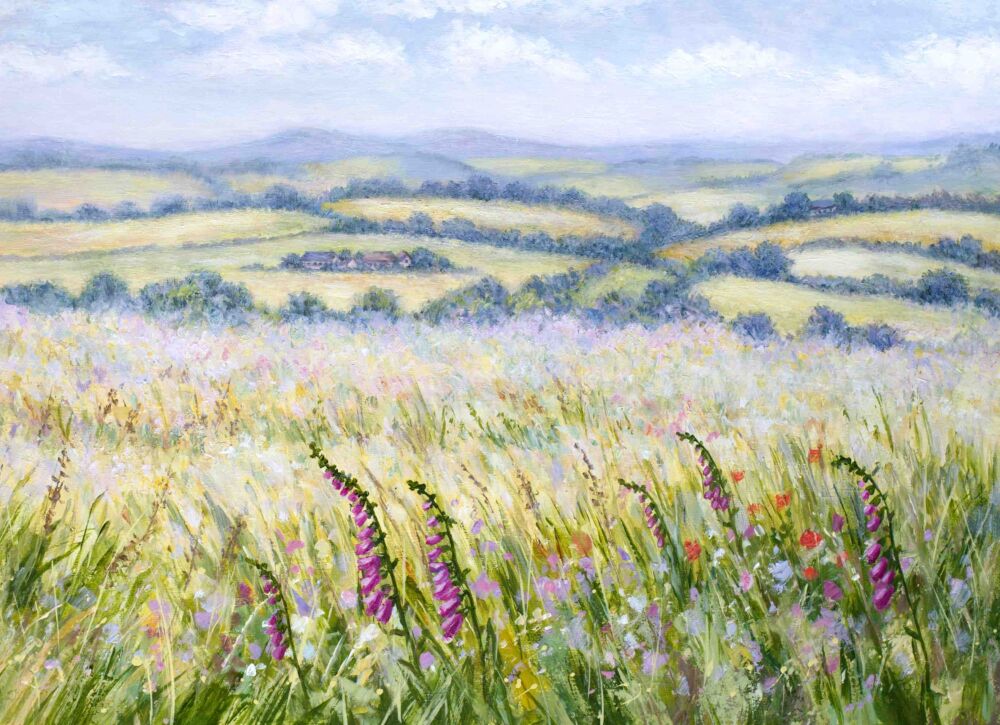 Original Paintings - Endless Meadow