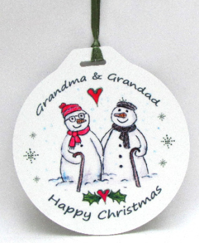 Bauble - Grandma & Grandad