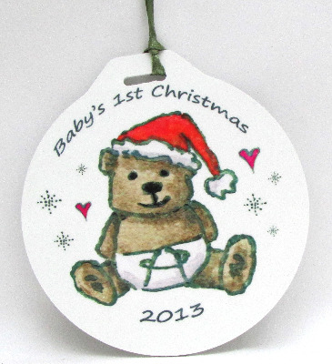 Bauble - 1st Christmas Ted