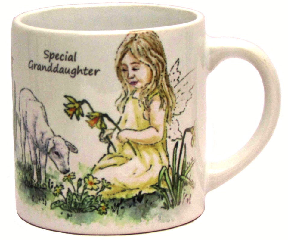 Childs Mug-Spring Fairy- Yellow