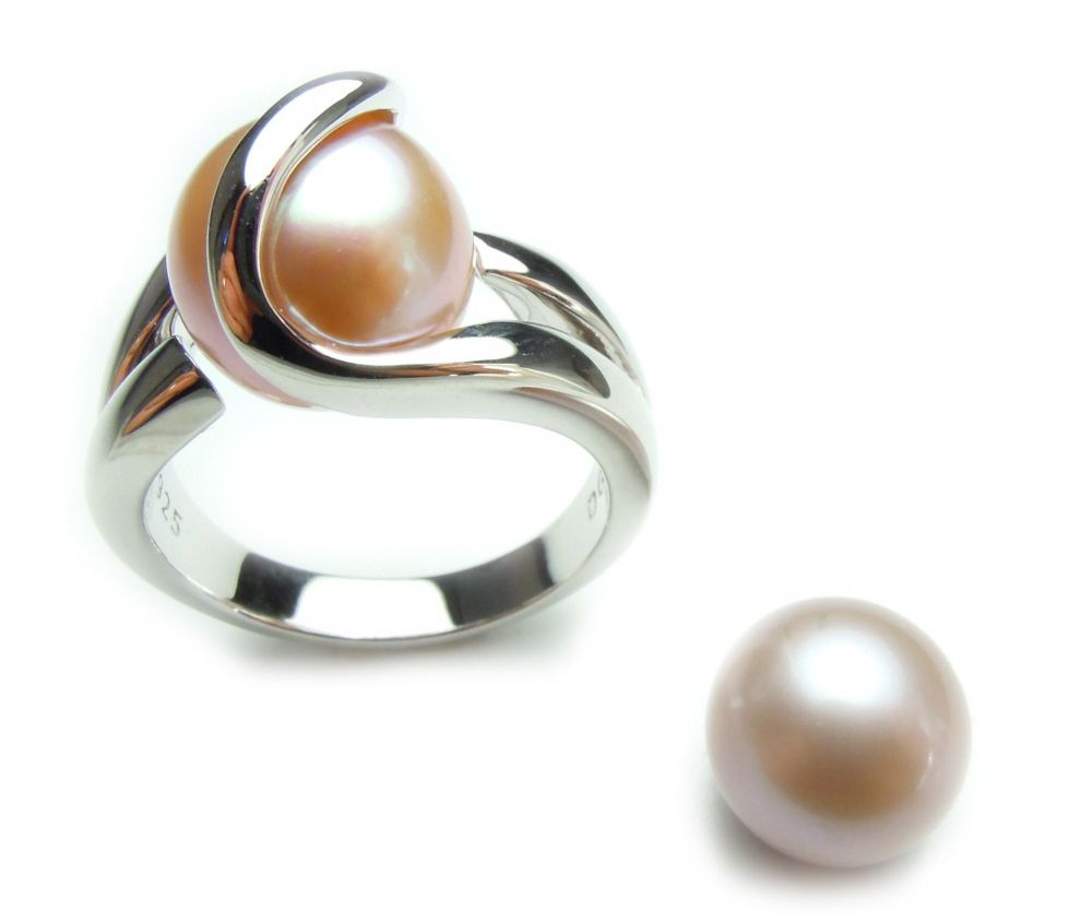 Zoetwaterparel (roze) - Perle (rose) - Pearl (rose) (10mm.)