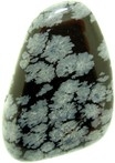 Helende stenen - Obsidiaan (sneeuwvlok)