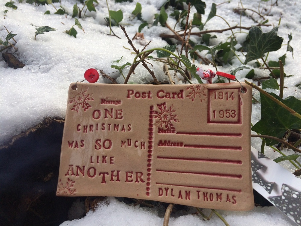 Ceramic Post Card - Cerdyn Post Serameg