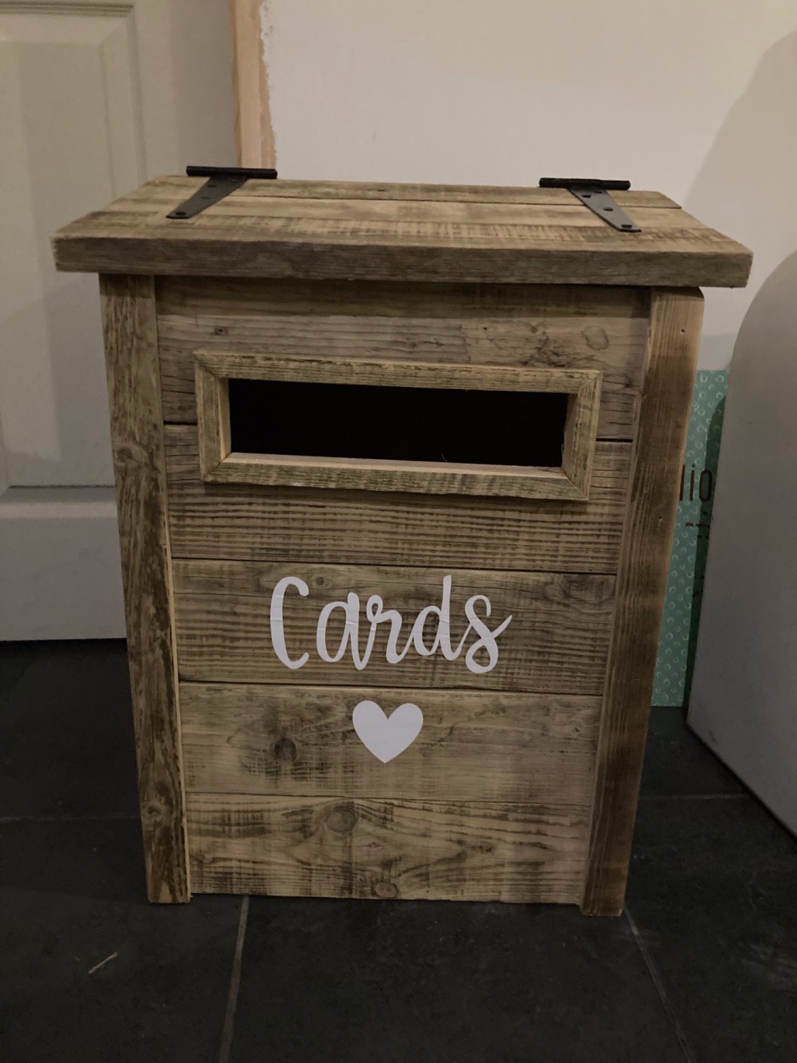 Rustic Wooden WEDDING POST Box