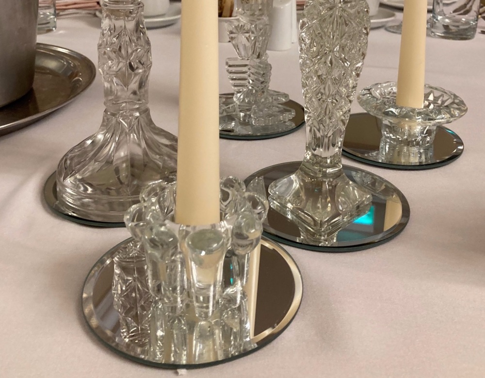 Mirrored coasters