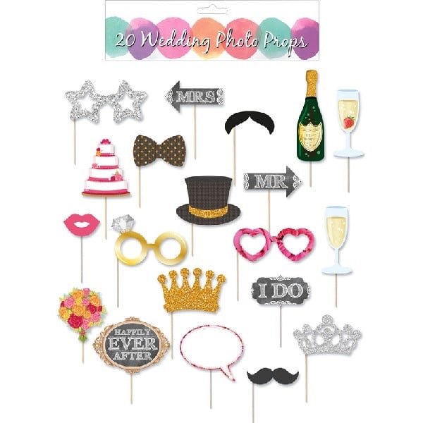 Wedding Party Photo Props