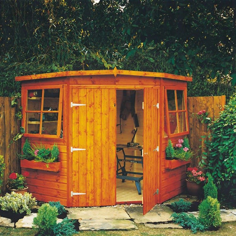 Murrow Corner Shed 3 sizes from