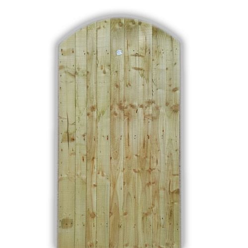 <!-- 0008 -->Convex/Arch Top Feather Edge Gate (ledged and braced only) all