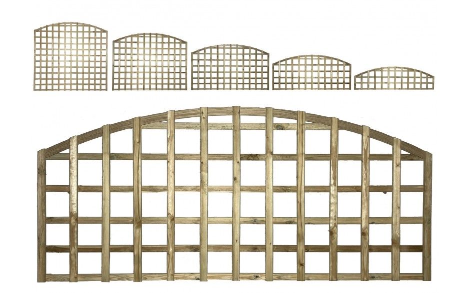 Convex  Square Trellis 4" open  Hole all sizes from