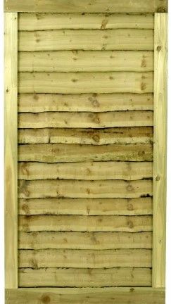 Overlap / Waney edge gate from