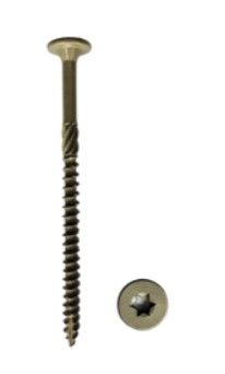 7.0 x 100mm flat head deck/timber screws from