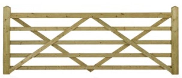 Forester 5 bar gate from