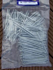 2.5kg prepacked Galvanised Round Wire Nails from