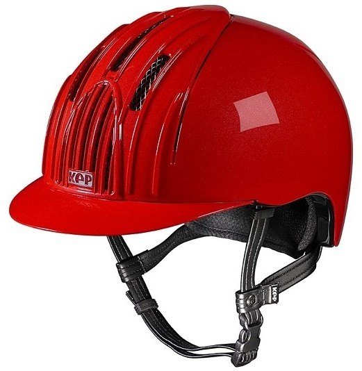 KEP Cromo Endurance Riding Helmet - Red (£232.50 Exc VAT & £279.00 Inc VAT)