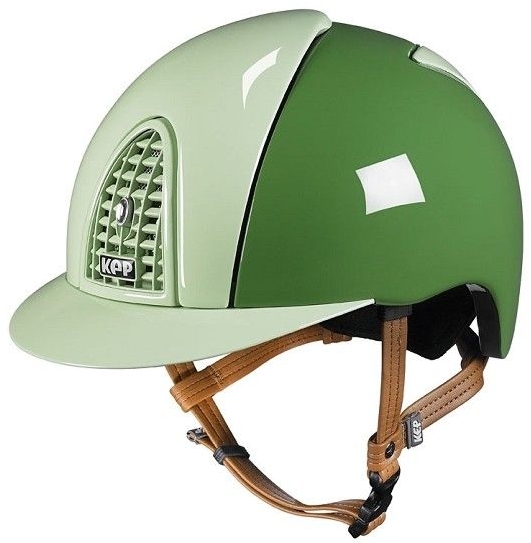 KEP Cromo Polish Green with polished Light Grey Front and Rear Panels (£433