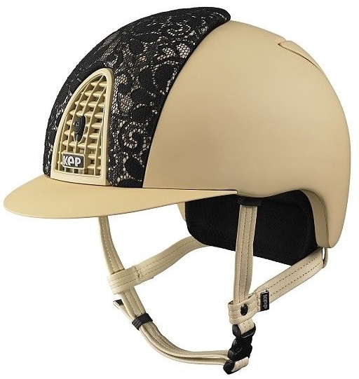 KEP Cromo Textile Beige with Black Lace Front Panel (£545.83 Exc VAT or £65