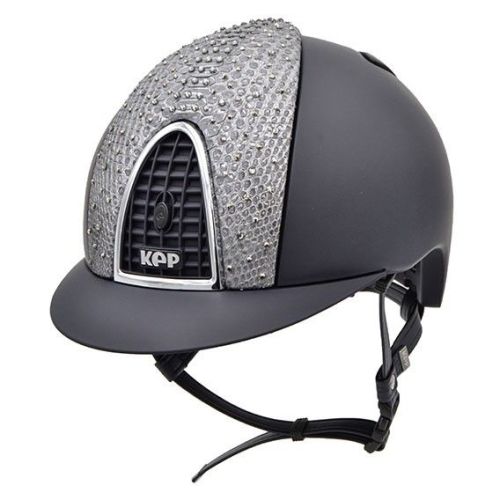 KEP Cromo Textile Blue with Swarovski Python Panel Sparkling Rain (£824.17