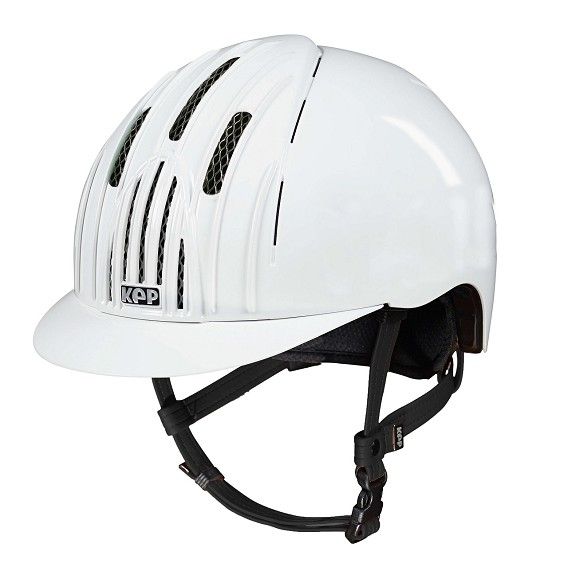 KEP Cromo Endurance Riding Helmet - White (£232.50 Exc VAT & £279.00 Inc VA