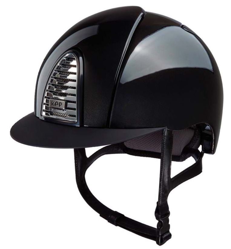 KEP Cromo 2.0 SHINE Riding Helmet - Black Shine (UK Customer Price £525.00 
