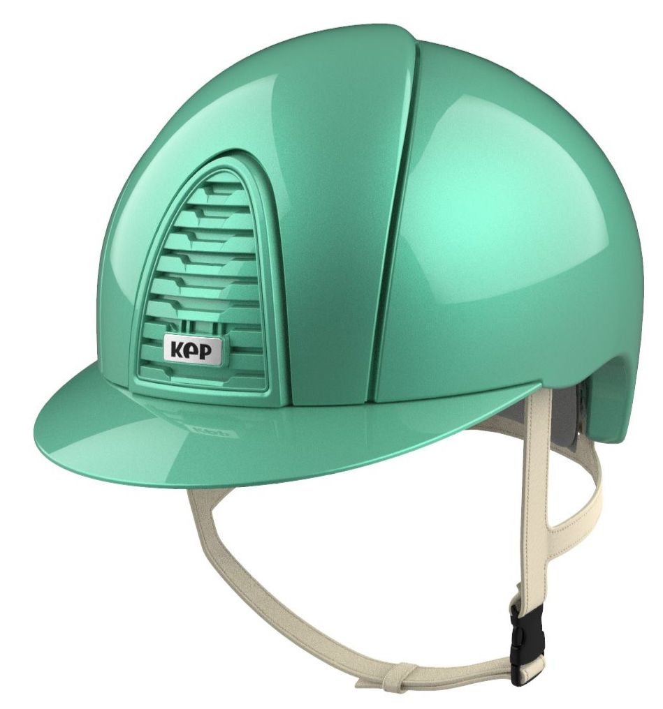KEP CROMO 2.0 METAL Riding Helmet - Turquoise (UK Customer £695.00 / EU & I