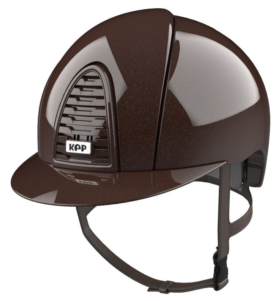 KEP CROMO 2.0 METAL Riding Helmet - Diamond Brown (UK Customer £740.00 / EU