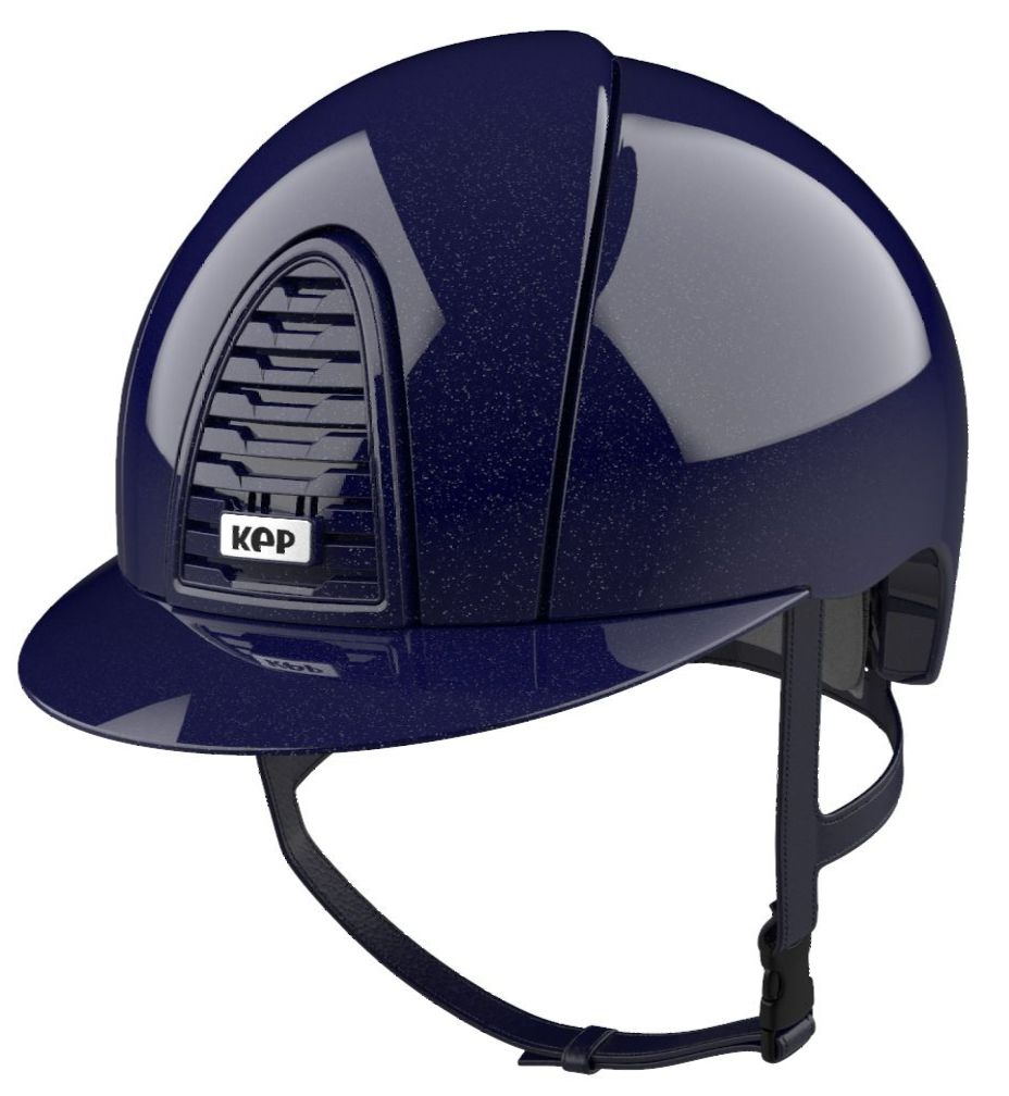 KEP CROMO 2.0 METAL Riding Helmet - Diamond Medium Blue (UK Customer £740.0