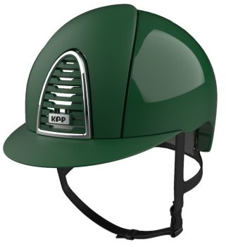 KEP CROMO 2.0 POLISH Riding Helmet - Polish/Textile Dark Green (UK Customer £635.00 / EU & International Customer £529.17)