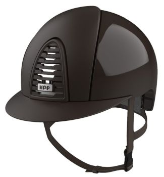 KEP CROMO 2.0 POLISH Riding Helmet - Polish/Textile Brown (UK Customer £635.00 / EU & International Customer £529.17)
