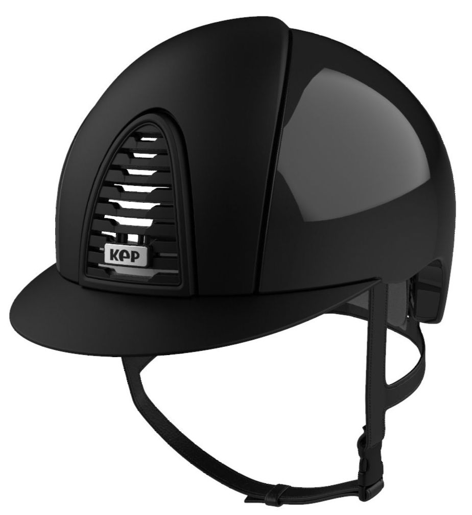 KEP CROMO 2.0 POLISH Riding Helmet - Polish/Textile Black (UK Customer £635