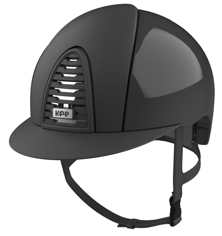 KEP CROMO 2.0 POLISH Riding Helmet - Polish/Textile Grey (UK Customer £635.