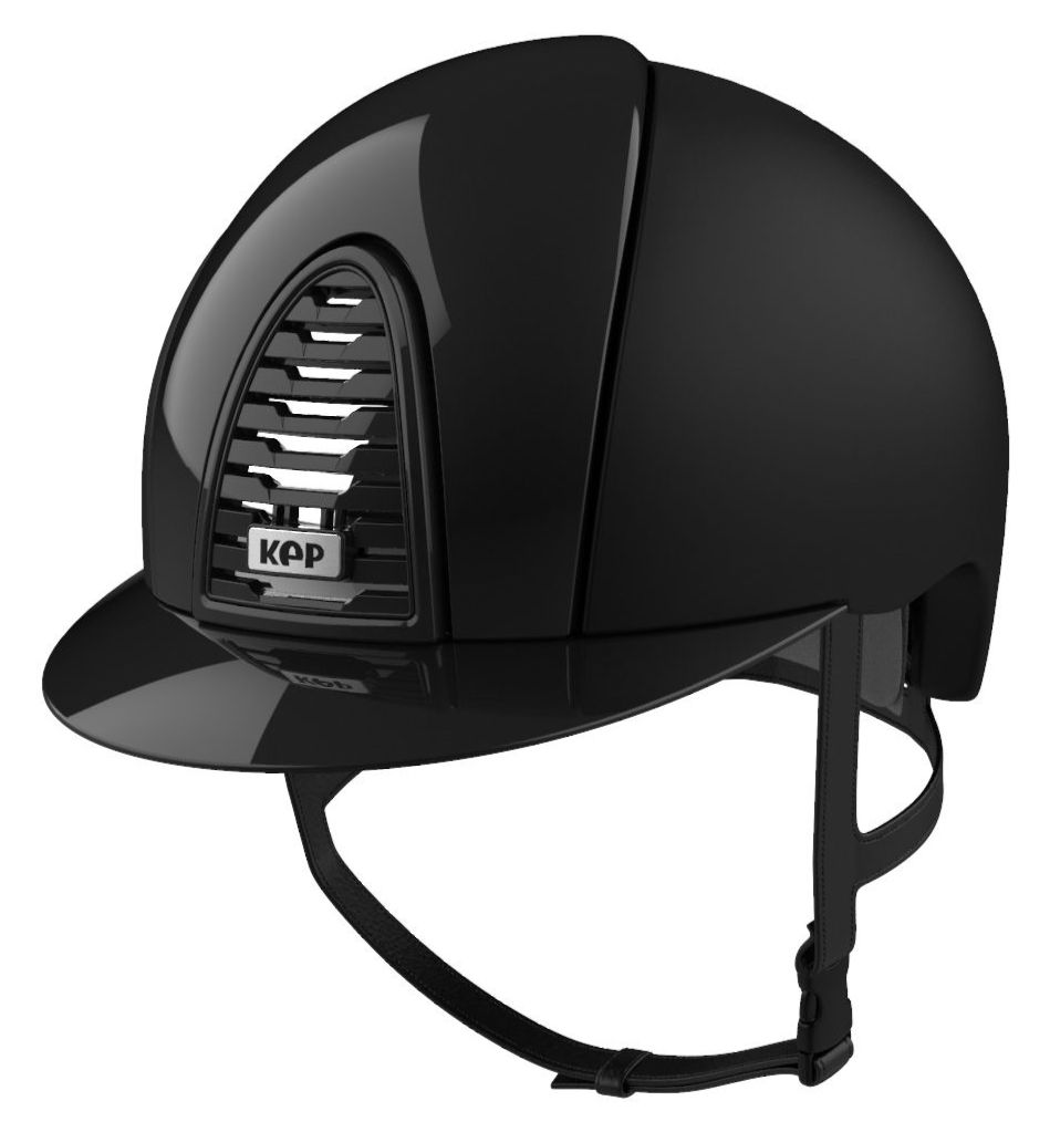 KEP CROMO 2.0 TEXTILE Riding Helmet - Textile/Polish Black (UK Customer £63