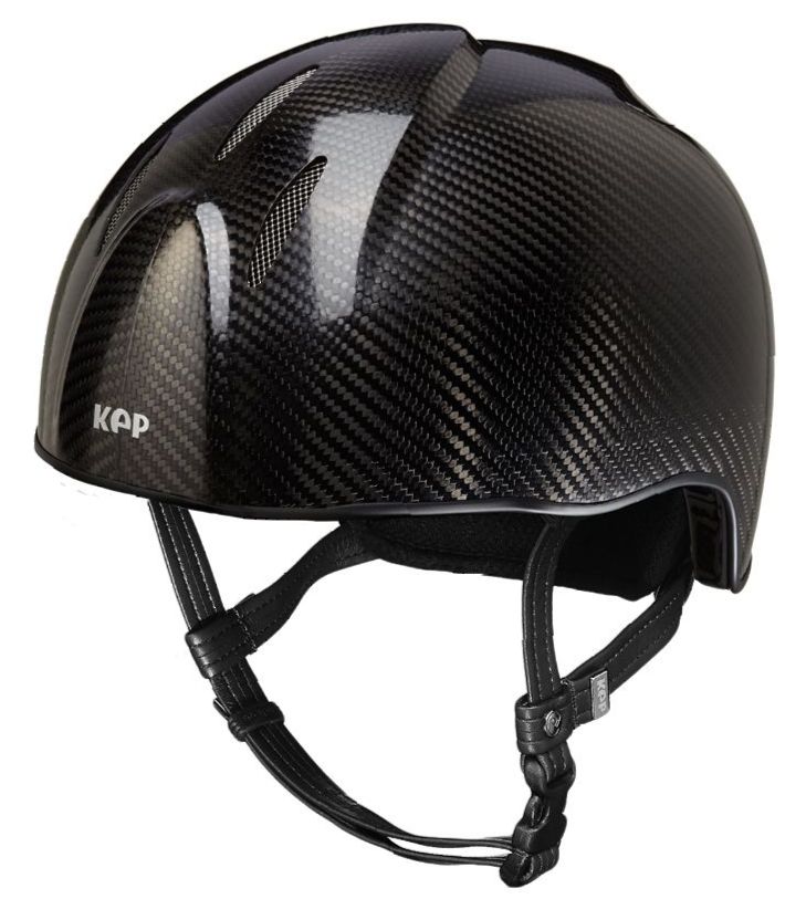 KEP Carbon Helmet E-Light Shiny Naked Jockey