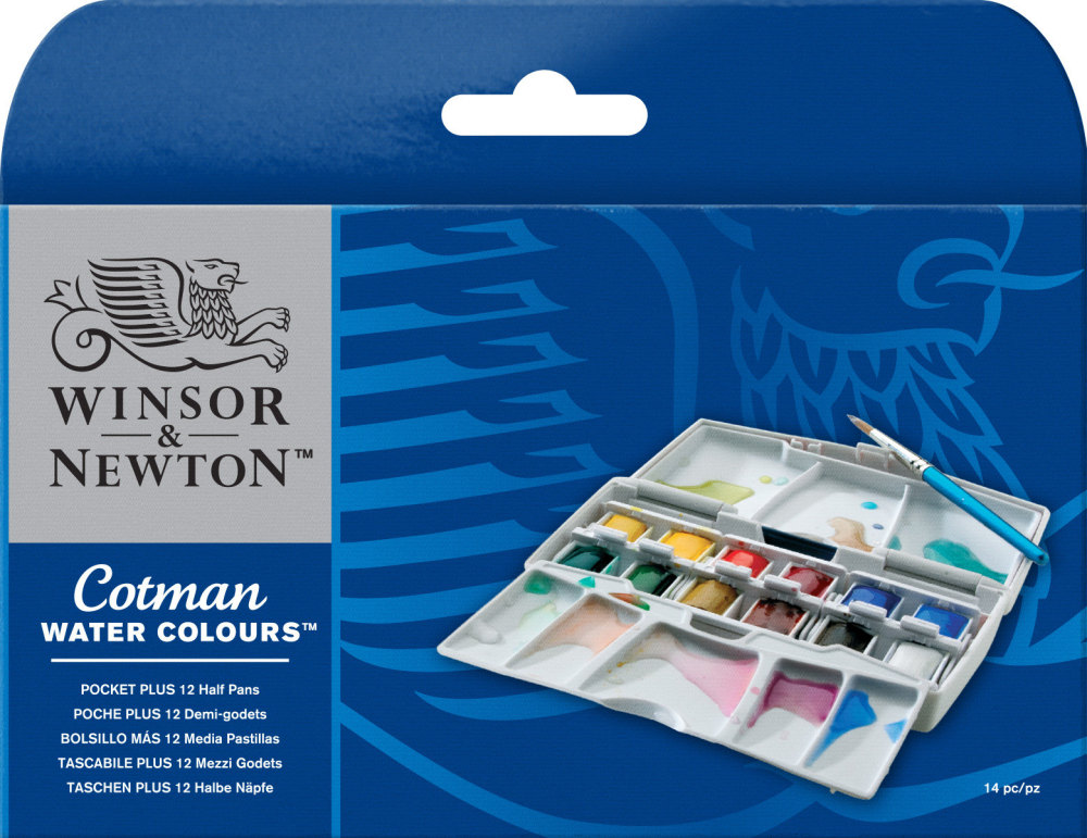 Watercolour Set - Winsor & Newton Cotman Pocket Plus 