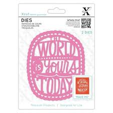 Xcut Dies - The world is yours (2pcs)