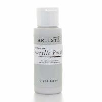 Artiste Acrylic Paint - Light Grey