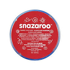 Snazaroo classic face paint - Bright Red