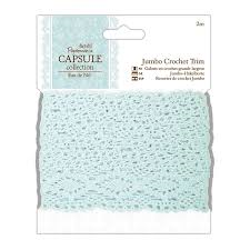 capsule collection Eau de Nil Jumbo Crochet Trim
