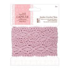 capsule collection Wild Rose Jumbo Crochet Trim