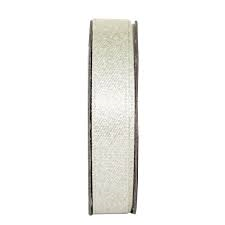 Everyday Ribbons 3m Glitter Satin - Soft Silver
