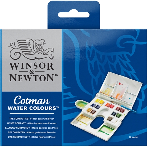 Winsor & Newton - Cotman Water Colours - The Compact Set
