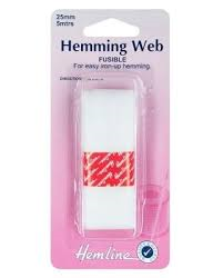 Hemline Hemming Web Fusible 25mm