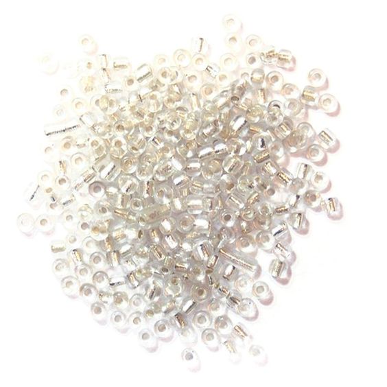 The Craft Factory Rocailles Beads - Silver