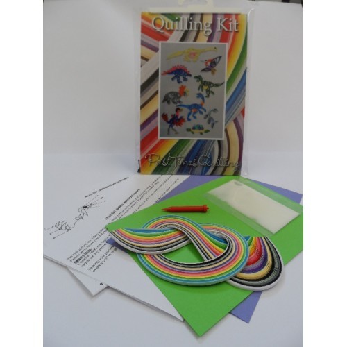Past Times Quilling Kit - Dinosaurs
