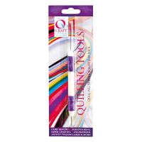 Quilling Needle & Slotted Tool - soft grip.